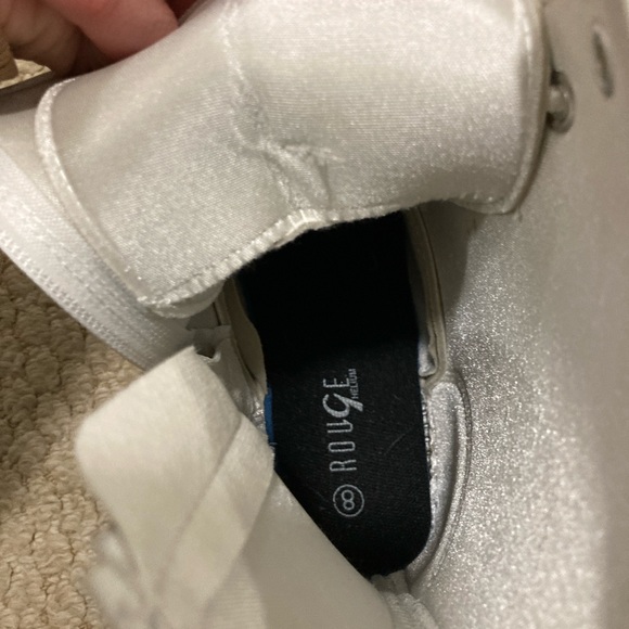 White Combat Boots Size 8 - Picture 6 of 8